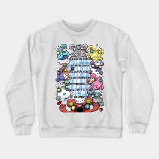 Creepies - Zombear's Picnic Crewneck Sweatshirt